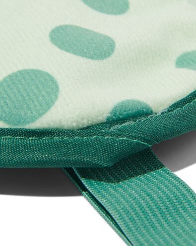 Schlafmaske, grün mit Punkten - 18640030 - HEMA