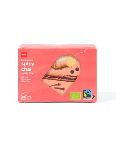 Bio-Schwarztee, Spicy Chai, 20 Beutel - 17190306 - HEMA