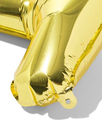 Folienballon Buchstabe T, 30 cm, Gold - 14260050 - HEMA