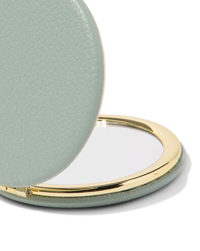 miroir pliant 7x7.5cm simili cuir - 60100532 - HEMA