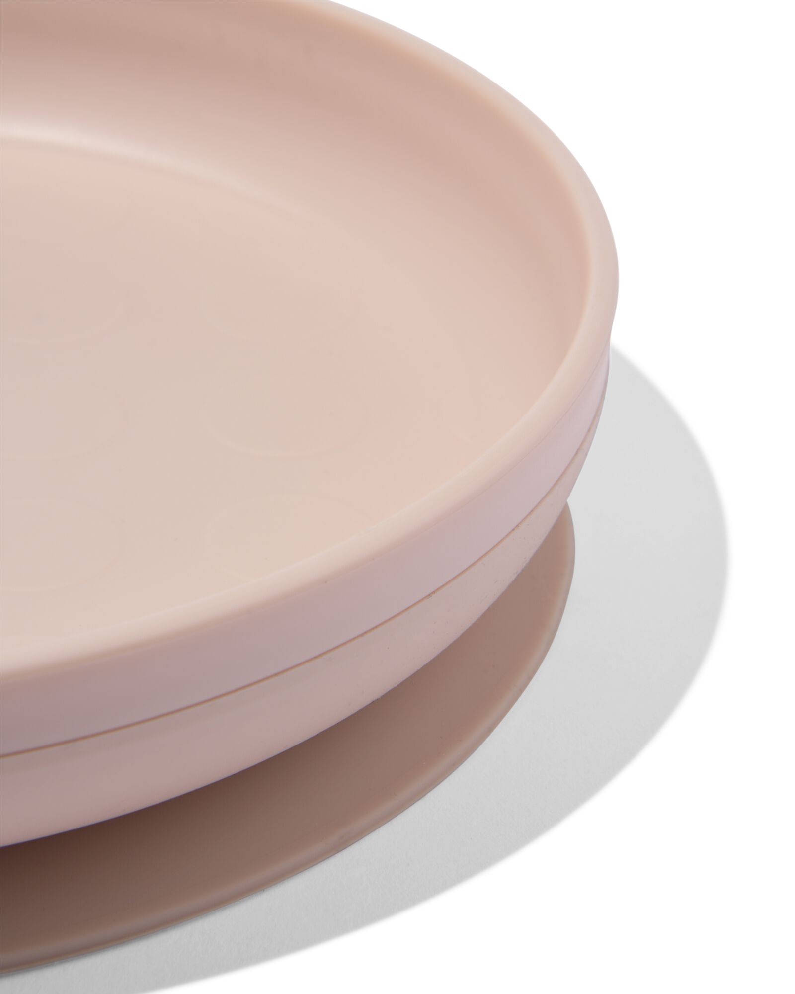 assiette avec ventouse amovible 19cm beige - 33502952 - HEMA
