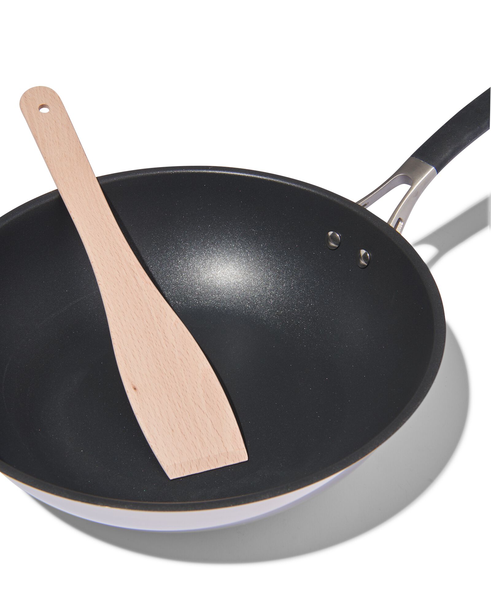 hema wok ø28cm milano (argenté)