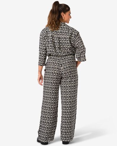 Damenhose Lara, weite Beine bunt - 36281245MULTI - HEMA