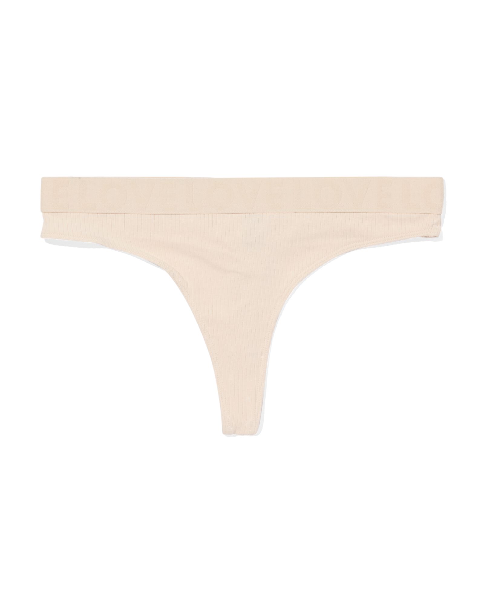 string femme en coton nude - 21930015NUDE - HEMA