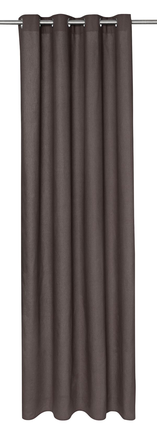 rideau pr&ecirc;t-&agrave;-poser avec anneaux anthracite - 7632122 - HEMA