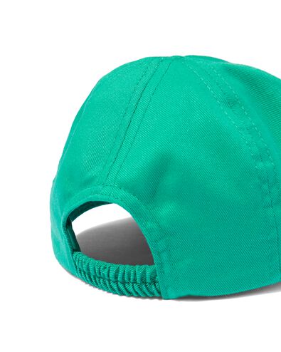 casquette bébé avec rabat coton vert vert - 33239985GREEN - HEMA