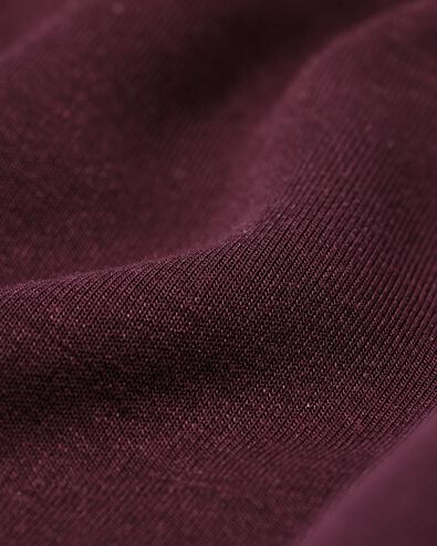 pull femme lounge bordeaux bordeaux - 36000446BURGUNDYRED - HEMA