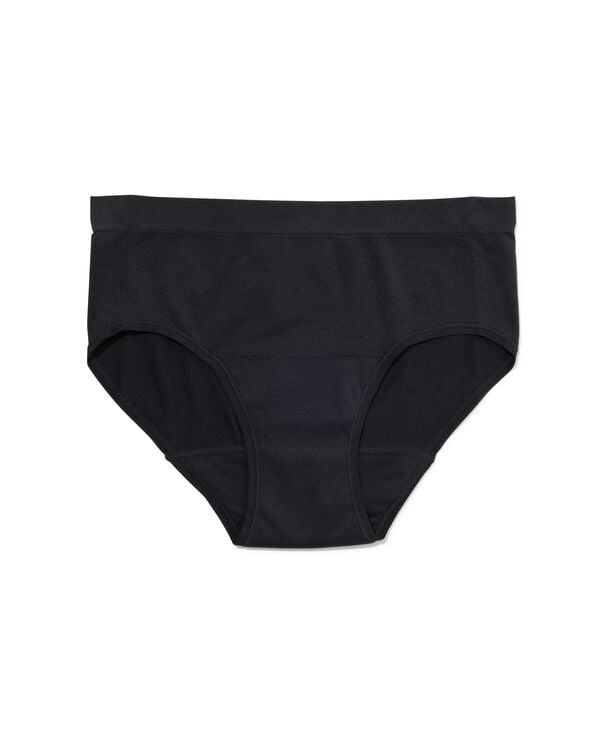 Menstruations-Hipster, nahtlos, leicht schwarz - 1000025050 - HEMA