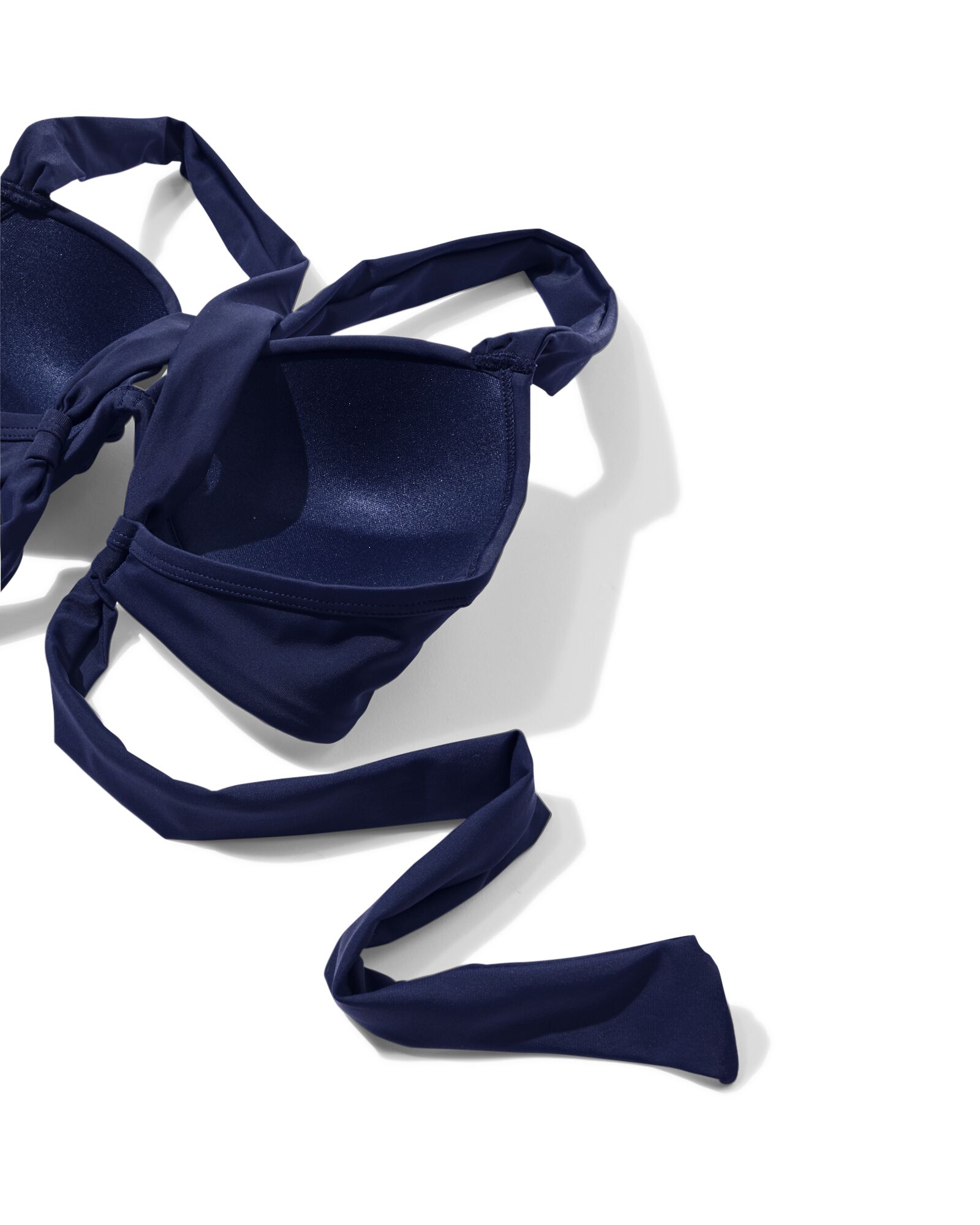 Damen-Bikinioberteil Isa Push-up dunkelblau dunkelblau - 22360460DARKBLUE - HEMA