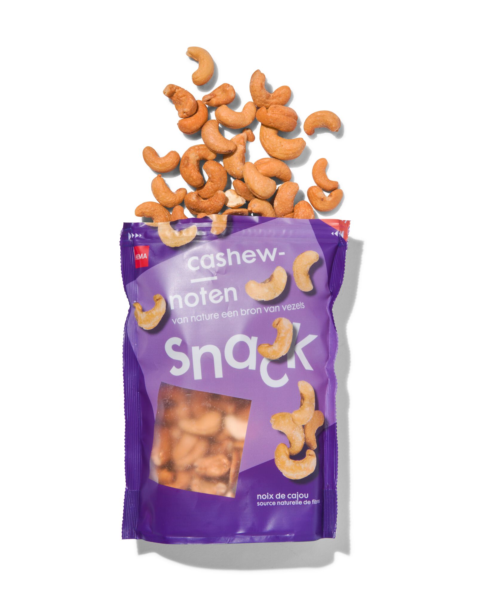cashewnoten gezouten 190gram - 10650015 - HEMA