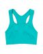 haut de sport sans coutures enfant - support moyen turquoise turquoise - 21720013TURQUOISE - HEMA