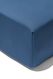 drap-housse boxspring 80x200 coton doux bleu - 5120094 - HEMA
