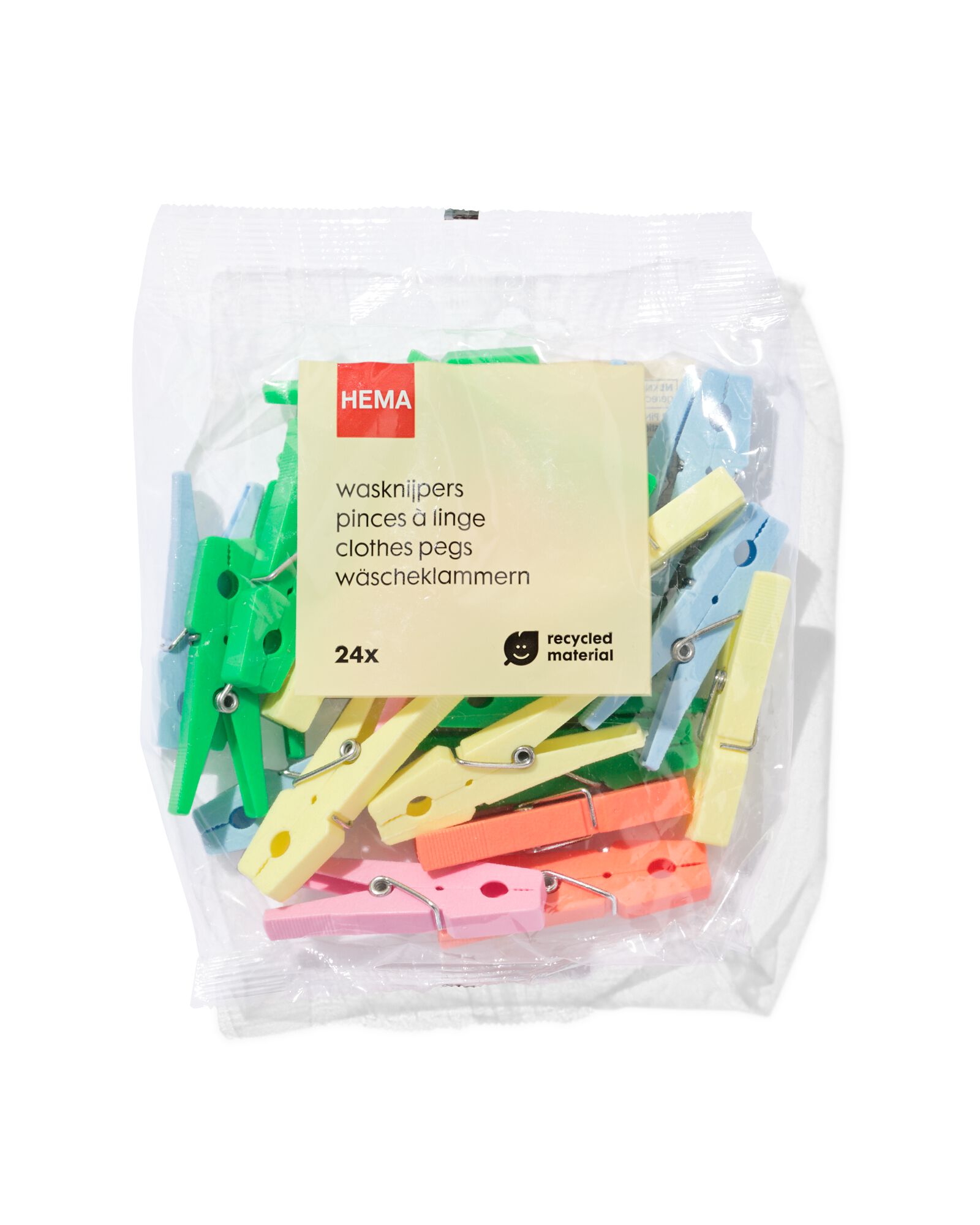 24 pinces &agrave; linge - 20540024 - HEMA