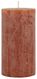 bougie rustique - 13 x 7 cm - brun brun clair 7 x 13 - 13502413 - HEMA