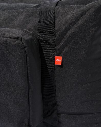 sac &agrave; dos pliant 54x35x19 rpet noir - 18640068 - HEMA