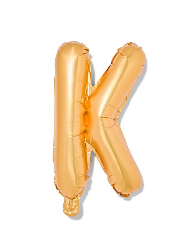 Folienballon K gold K - 14200249 - HEMA