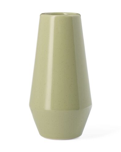 Vase, Keramik, Ø 4 x 16 cm, grün - 13323090 - HEMA