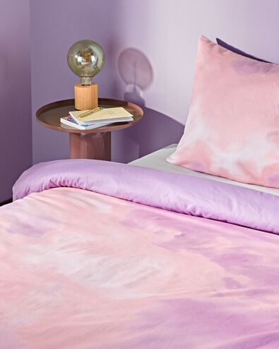 housse de couette coton doux enfant 140x200 nuages - 5730210 - HEMA