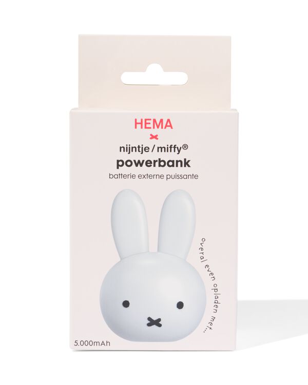 Powerbank &bdquo;Miffy&ldquo;, 5.000 mAh - 39570023 - HEMA