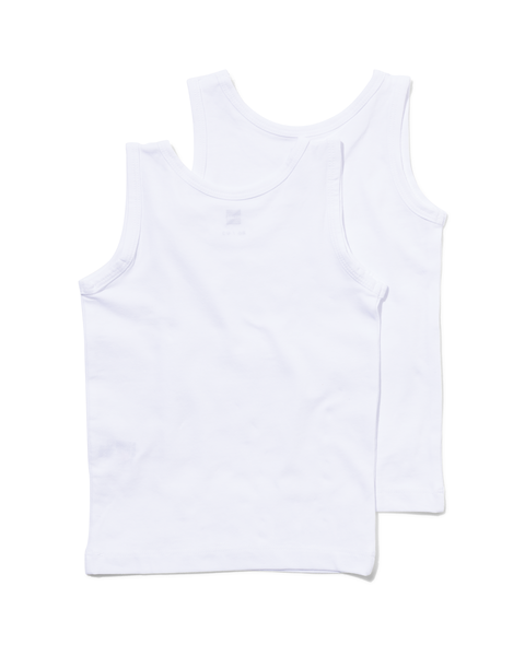 2er-Pack Kinder-Hemden weiß weiß - 1000001441 - HEMA