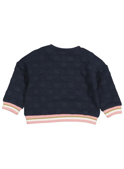 Baby-Sweatshirt dunkelblau dunkelblau - 1000015303 - HEMA