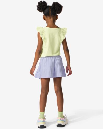 Kinderskort aus Ripp-Jersey violett - 30866009PURPLE - HEMA