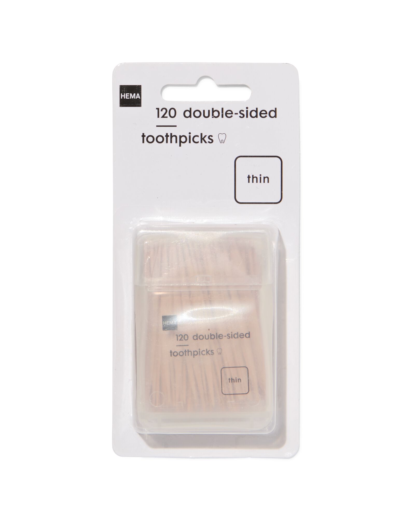 120 cure-dents fins - 11133331 - HEMA