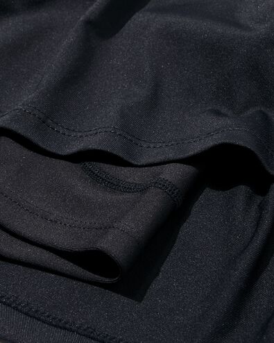 sportrokje met binnenbroekje zwart zwart - 36020127BLACK - HEMA