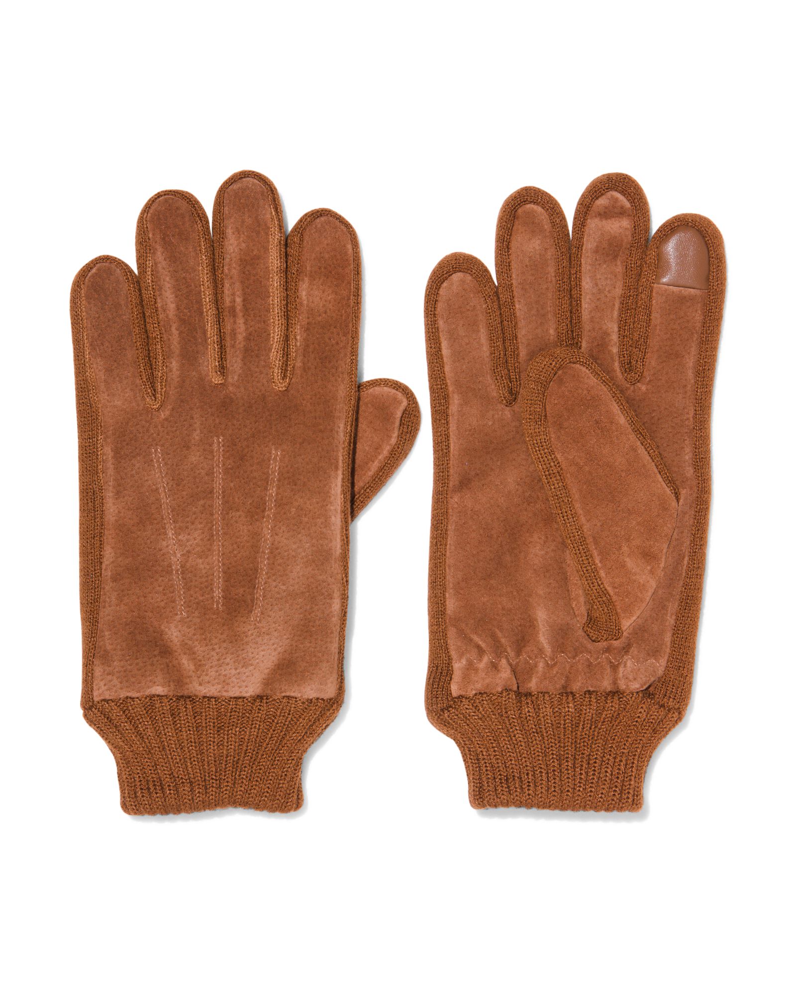 gants en daim pour homme marron marron - 16531930BROWN - HEMA