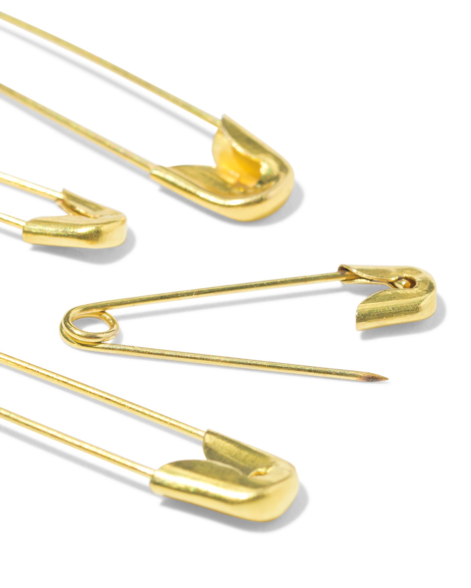 &eacute;pingles de s&ucirc;ret&eacute; dor&eacute;es - 36 pi&egrave;ces - 1400289 - HEMA