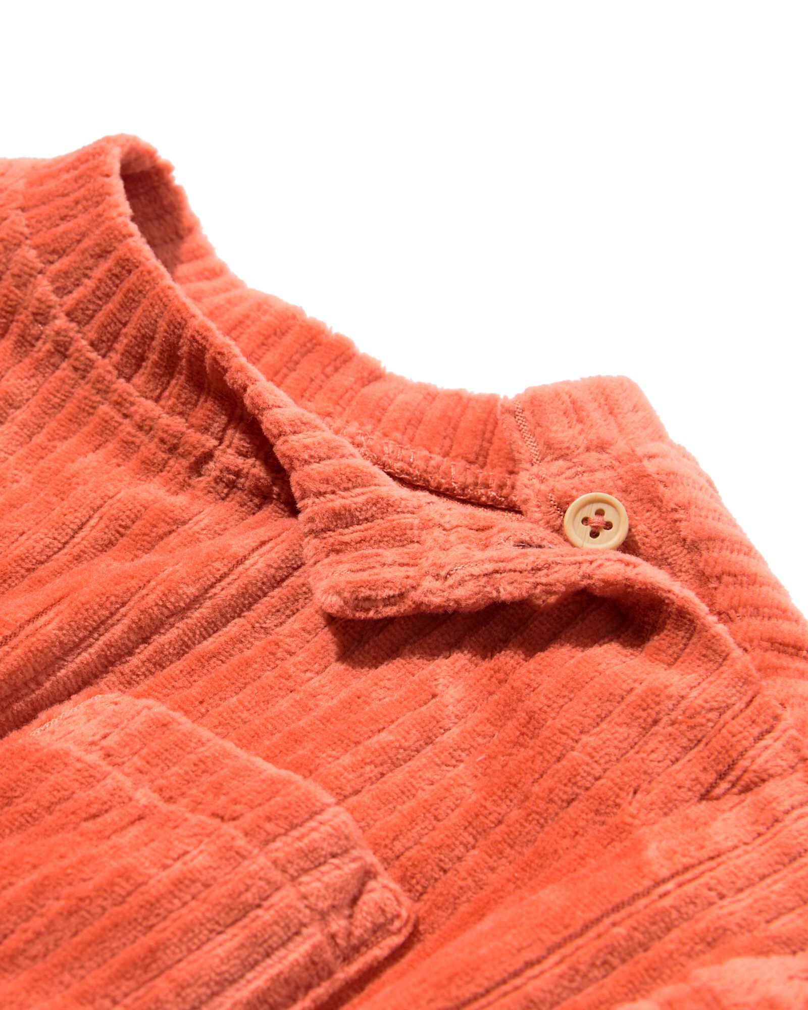 Baby-Sweater aus Velours, gerippt rosa rosa - 33049770PINK - HEMA