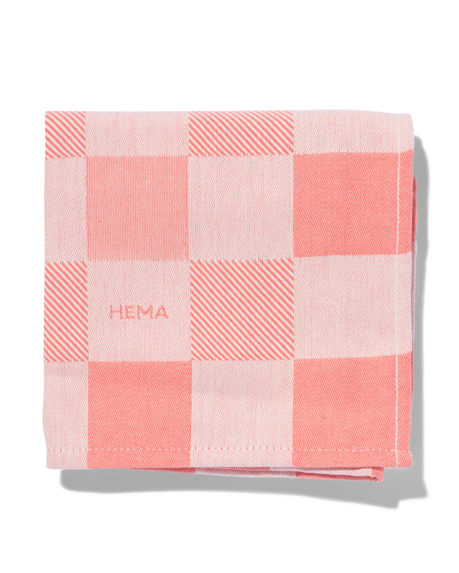 torchon 65x65 coton avec carreaux - 5450039 - HEMA