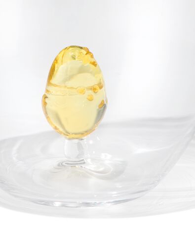 verre ⌀11x13cm avec figurine de poussin - 25800054 - HEMA