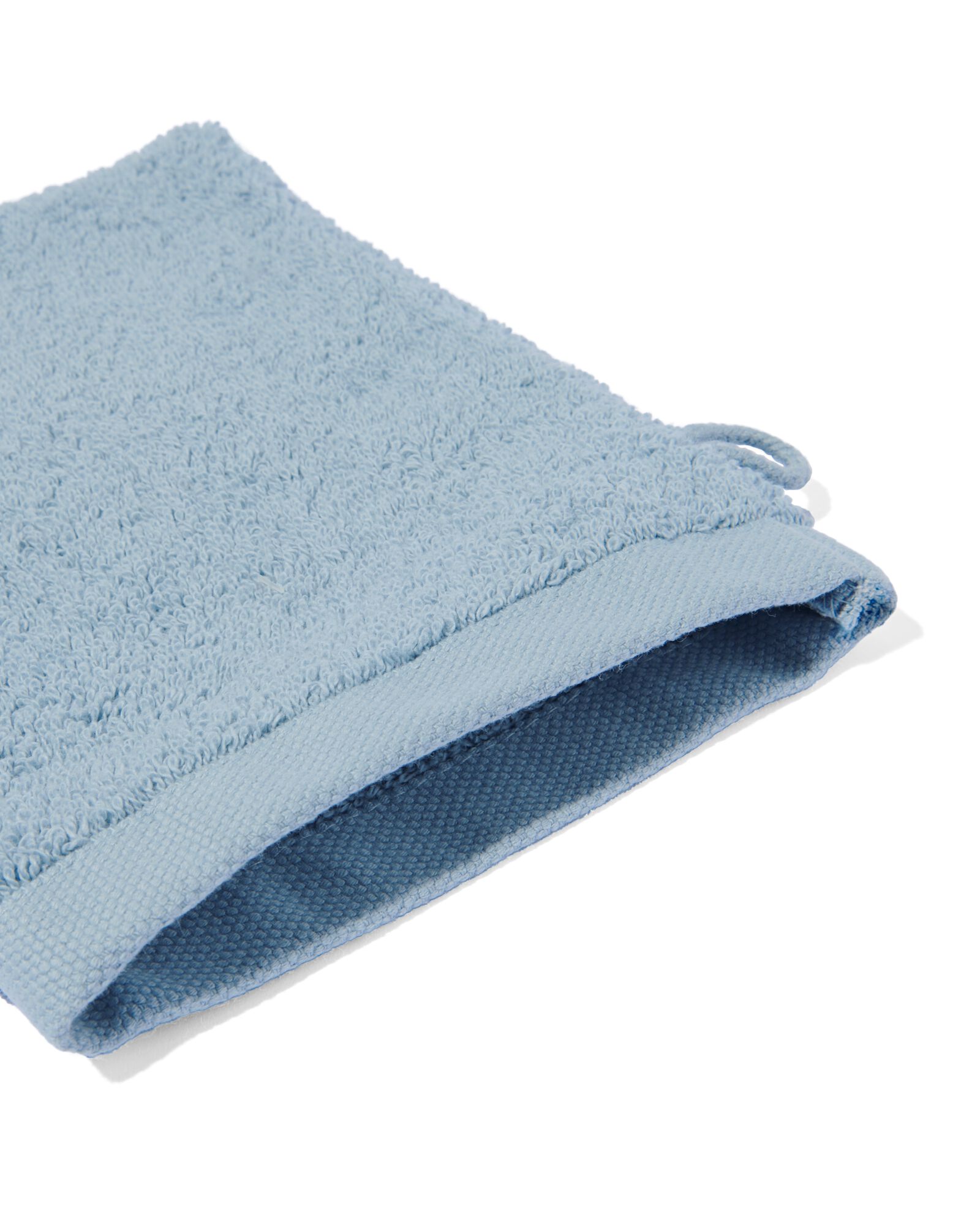 washand hotelkwaliteit extra zacht ijsblauw - 5270120 - HEMA