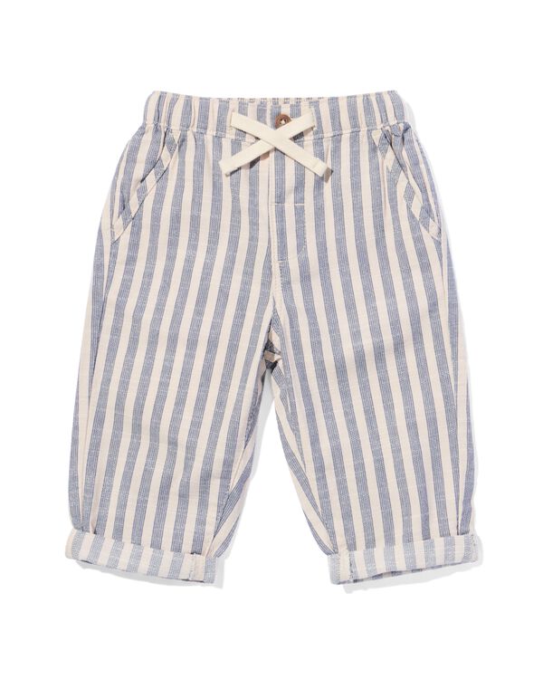 Babyhose mit Streifen grau - 33124970GREY - HEMA