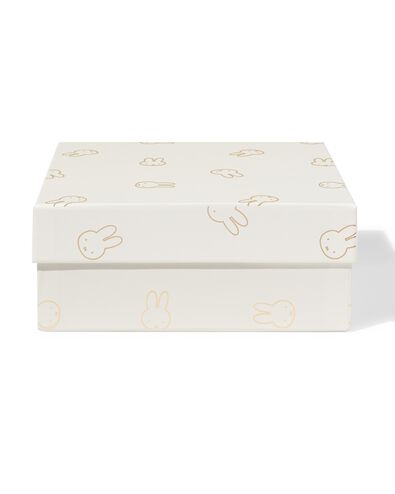 bo&icirc;te cadeau miffy 22x22x9cm  - 14750068 - HEMA
