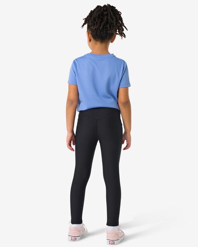 kinder sportlegging zwart zwart - 30680012BLACK - HEMA