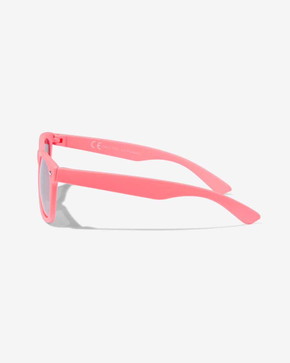 kinder zonnebril neon roze - 12500189 - HEMA