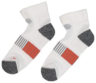 2 paires de chaussettes de sport homme blanc blanc - 1000019390 - HEMA