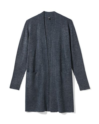 damesvest Lana  blauw blauw - 36302620BLUE - HEMA