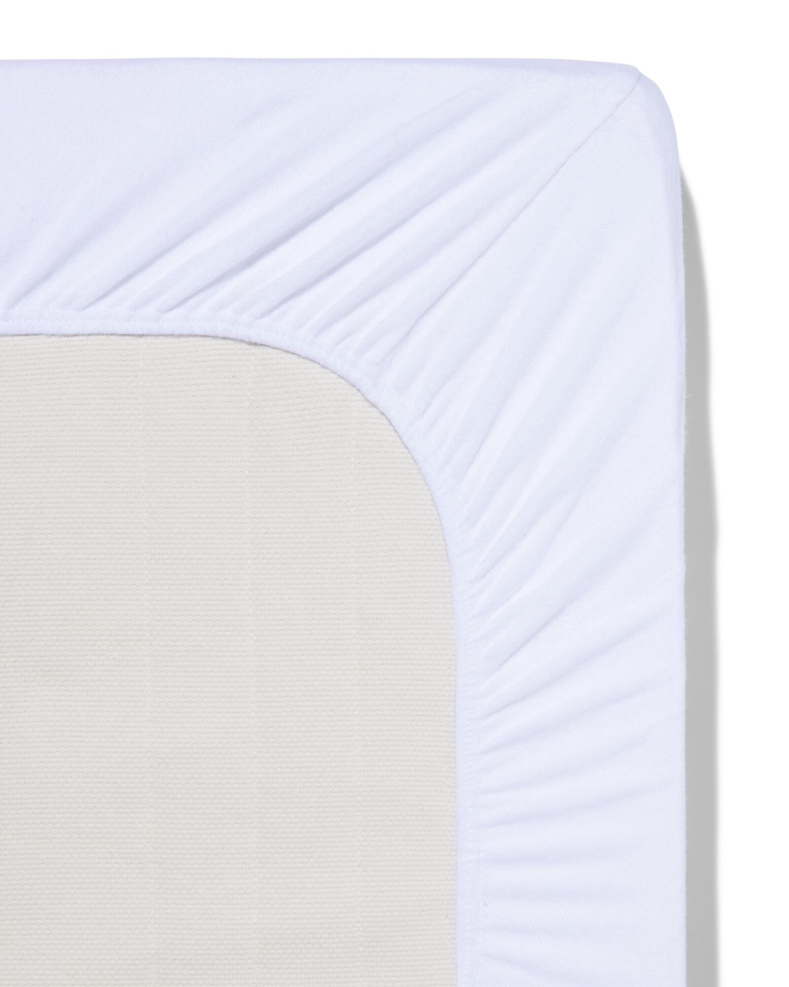 drap-housse prot&egrave;ge-matelas en molleton imperm&eacute;able 70x150cm - 5180051 - HEMA