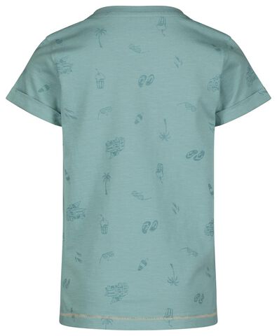 t-shirt enfant plage blue de mer - 1000023016 - HEMA
