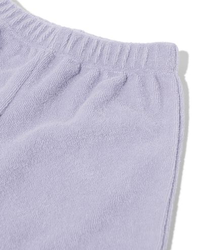 newborn kledingset terry gezichtje paars - 33411920PURPLE - HEMA