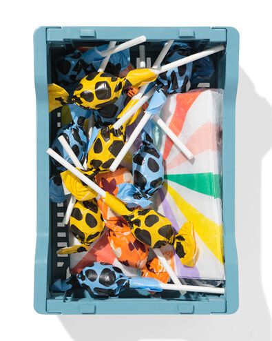 klapkrat letterbord recycled lichtblauw - 1000030359 - HEMA