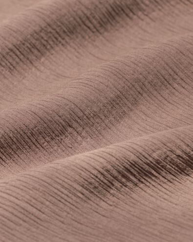 Bluse Senna gerippt taupe taupe - 36206530TAUPE - HEMA