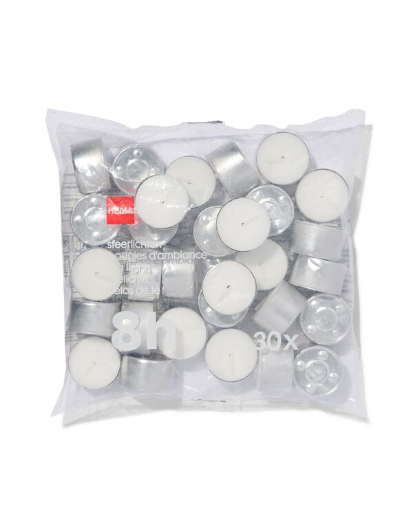 30 bougies d&rsquo;ambiance avec dur&eacute;e de combustion de 8 heures - 13500062 - HEMA