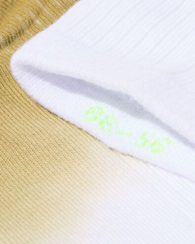 dames enkelsokken kleurverloop olijf olijf - 4280910OLIVE - HEMA