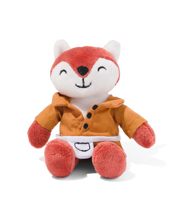 peluche renard 13cm - 15140120 - HEMA