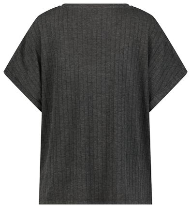 Damen-Lounge-Shirt schwarz - 1000028596 - HEMA