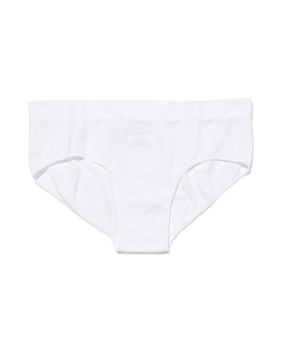 culotte hipster femme sans coutures microfibre blanc blanc - 1000002262 - HEMA
